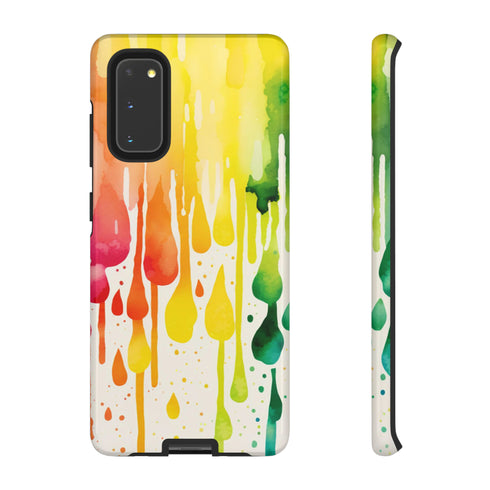 Rainbow Spring Showers - Impact Resistant Phone Case